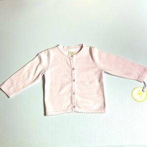 Petit Ami Light Pink Sweater Toddler Girls | Size 18 Months
